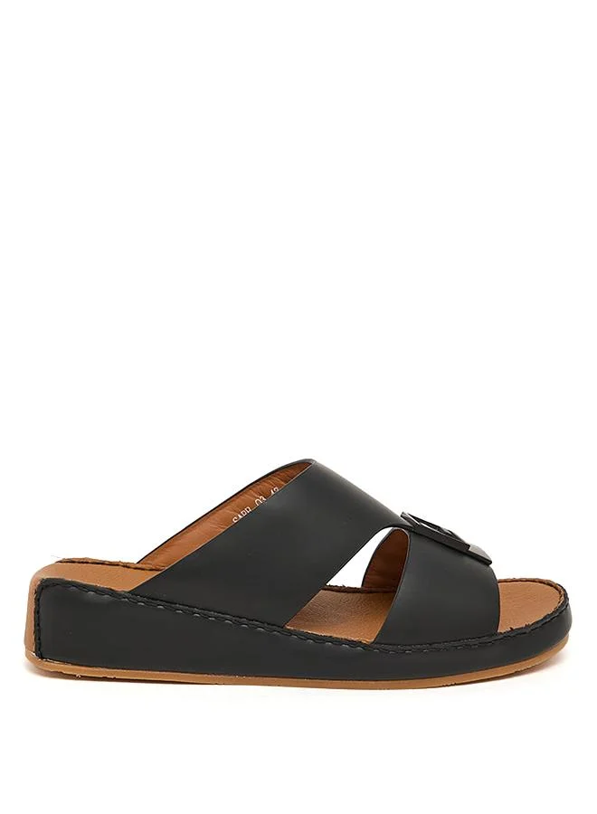 ستيف مادن Arabic Black Men's Arabic Sandals