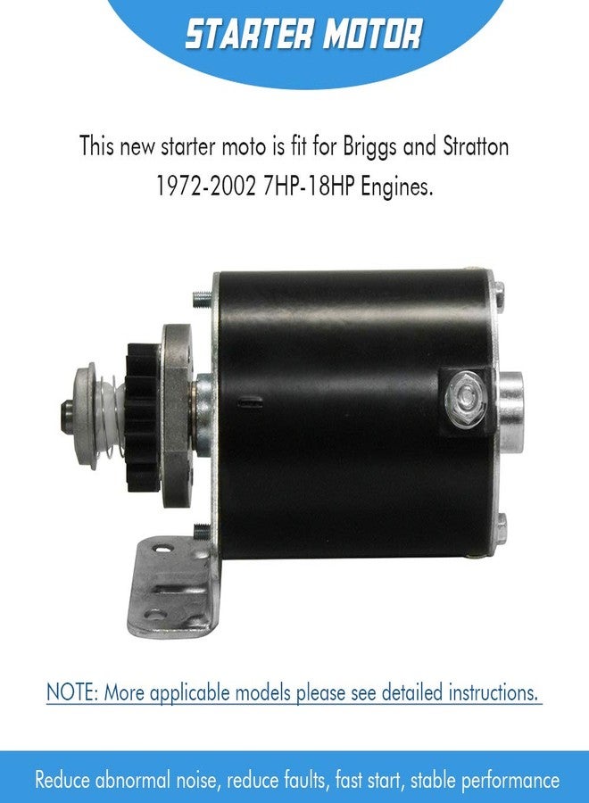 A ABIGAIL Starter Motor Compatible With Briggs & Stratton 1972-2002 7HP-18HP Engines 390838 391423 392749 394805 491766 497594 497595 693054 New Starter Replacement - Image 3