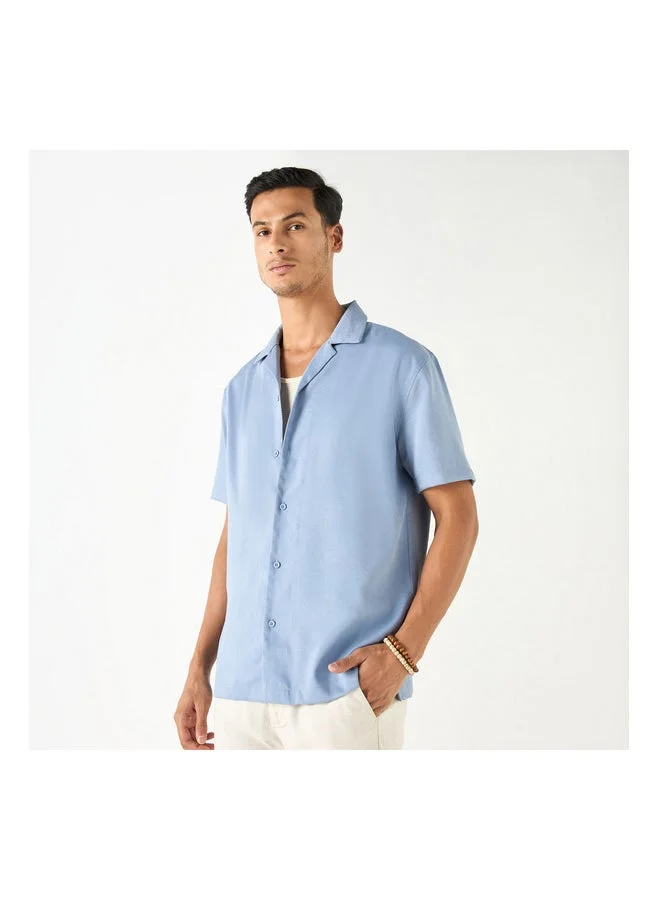 ايكونيك Relaxed Fit Button Down Shirt