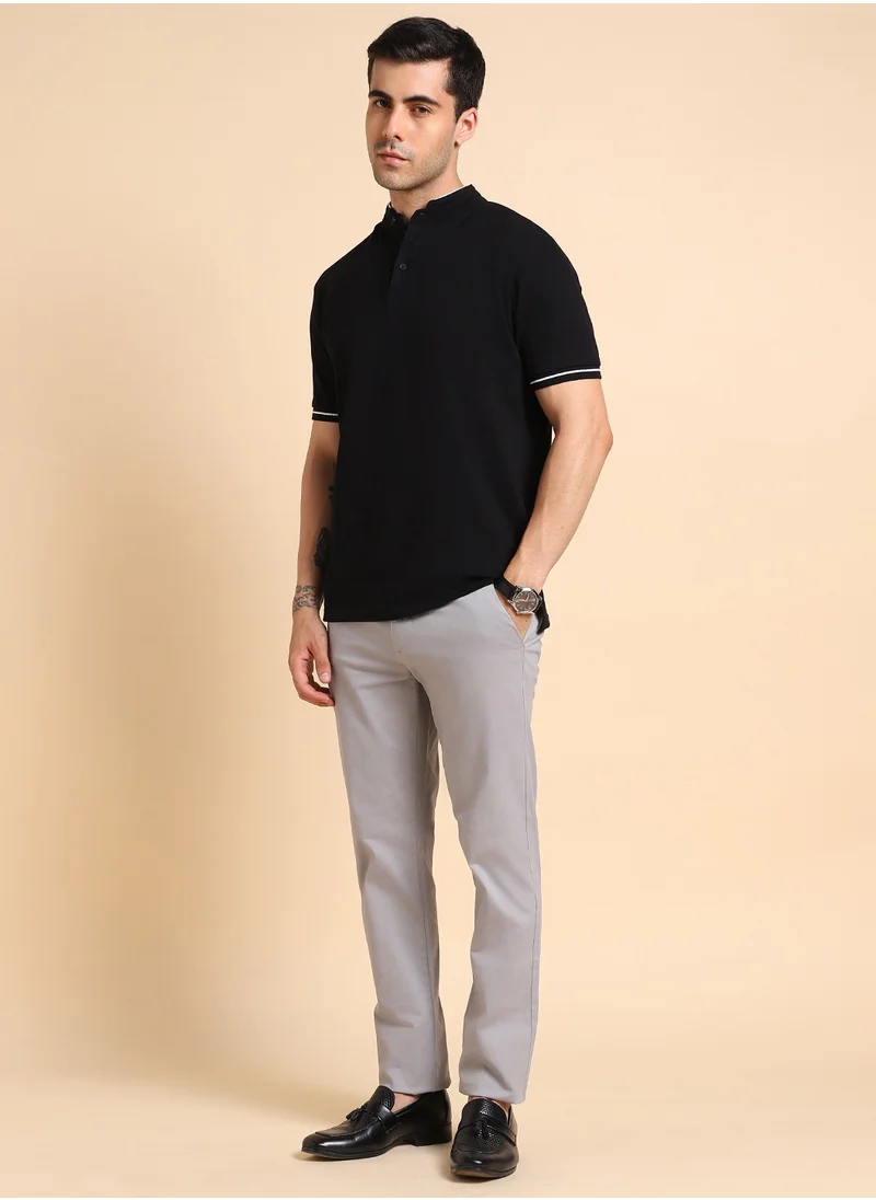 Dennis Lingo Cotton Solid T-Shirts for Men
