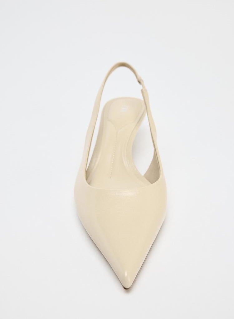 زارا حذاء بكعب رفيع بكعب صغير - Image 3