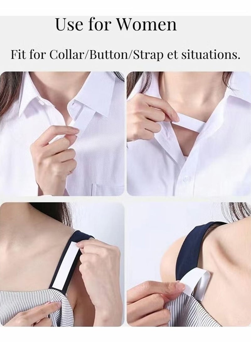 Generic 36 Pcs Double Sided Tape for Apparel and Body, Clear Gentle Strong Adhesive Ladies Clothing All Skin Tones Fabrics  - Image 3