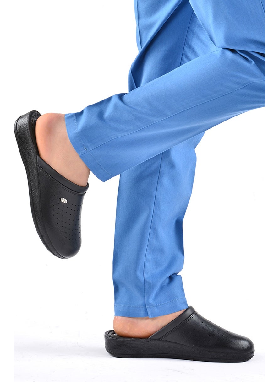 Gezer - 4768 4 Point Sabo Sole Men's Slippers Hospital & Work - Image 1