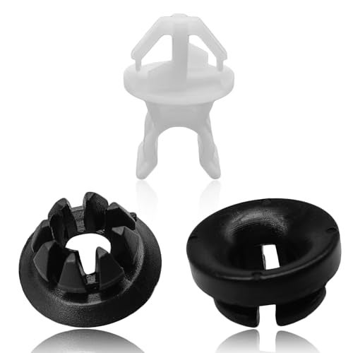 Icyhaws 3PCS Car Hood Support Prop Rod Clips Hood Rod Grommet Clips 91503SS0003 91604SD2013 Compatible with Honda Accord Odyssey - Image 1