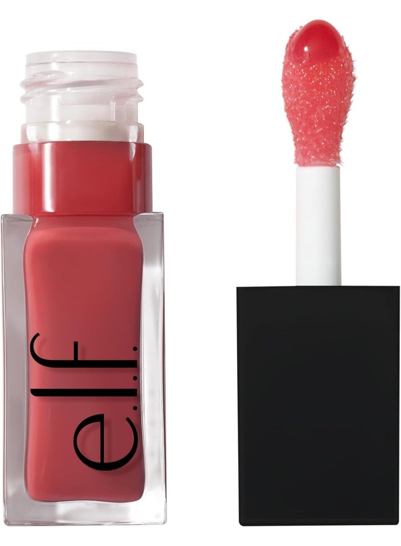 Elf Glow Reviver Lip Oil -Rose Envy - Rosewood - Image 1