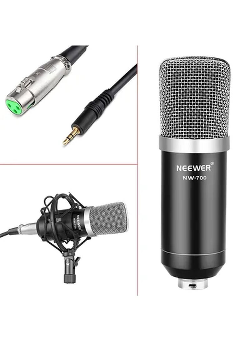 Neewer Condenser Microphone Kit  Silver/Black - Image 3