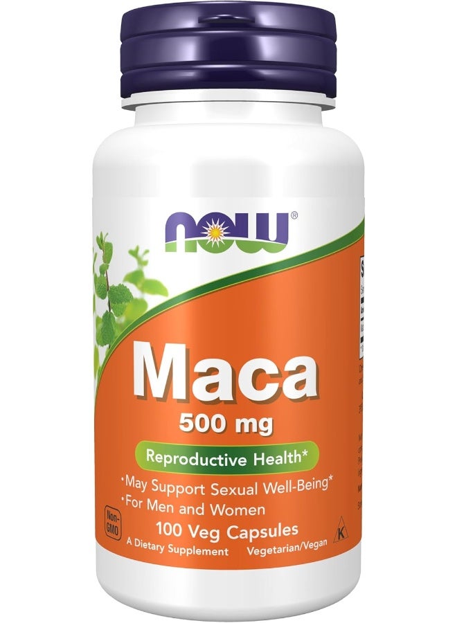 Maca 500Mg 100 Veg Capsules