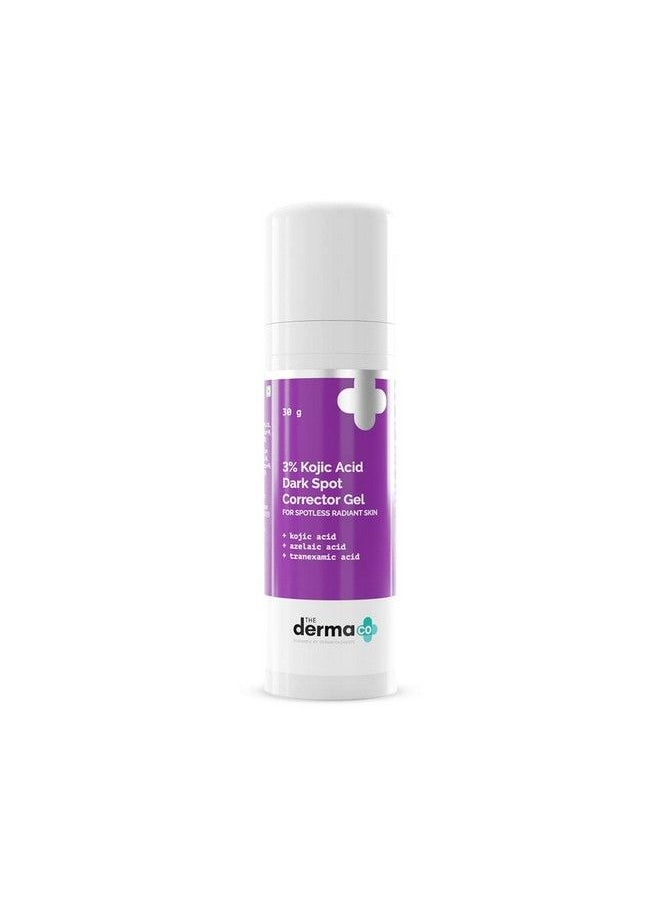 THE derma Co جل مصحح للبقع الداكنة بحمض الكوجيك بنسبة 3% للبشرة الناصعة والمشرقة 30 جم  - Image 1
