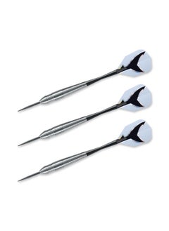 Harrows Silver Shark Dartboard Pin 3 Pcs Set 24 Gram  - Image 1