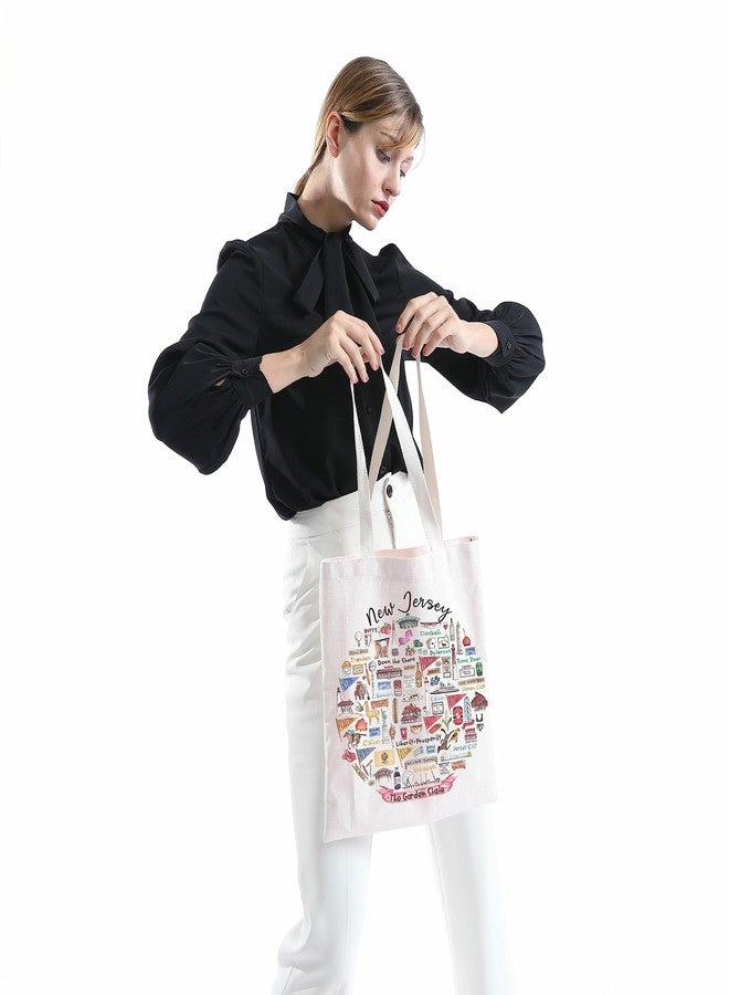 MNIGIU New Jersey Women's Tote Bag - Welcome to New Jersey Moving Gift - Image 4