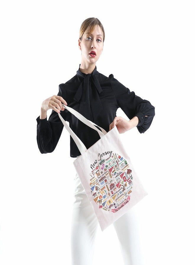 MNIGIU New Jersey Women's Tote Bag - Welcome to New Jersey Moving Gift - Image 5