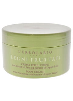L'Erbolario L’Erbolario Fruits And Woods Body Cream Dry Skin Body Cream Pear Nectarine And Licorice Root Extracts Rich In Skintoning Vitamin E 8.4 Oz  - Image 2