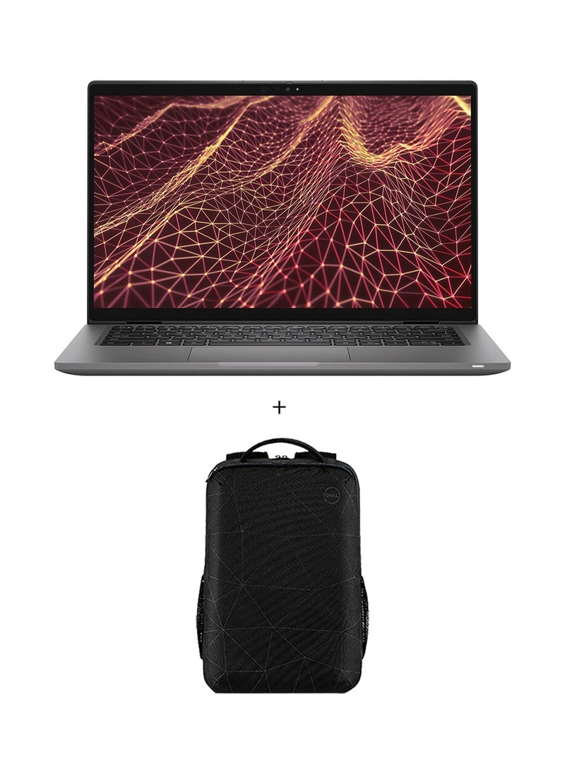 DELL (Upgraded Version) Newest 2024 Latitude 7440 Professional & Business Laptop With 14-Inch Touch Display, Core i7 Processor/16GB RAM/1TB SSD/Windows 11 Pro + Light Weight Metalic Body Free Bag Dell English/Arabic Grey English/Arabic Grey - Image 1