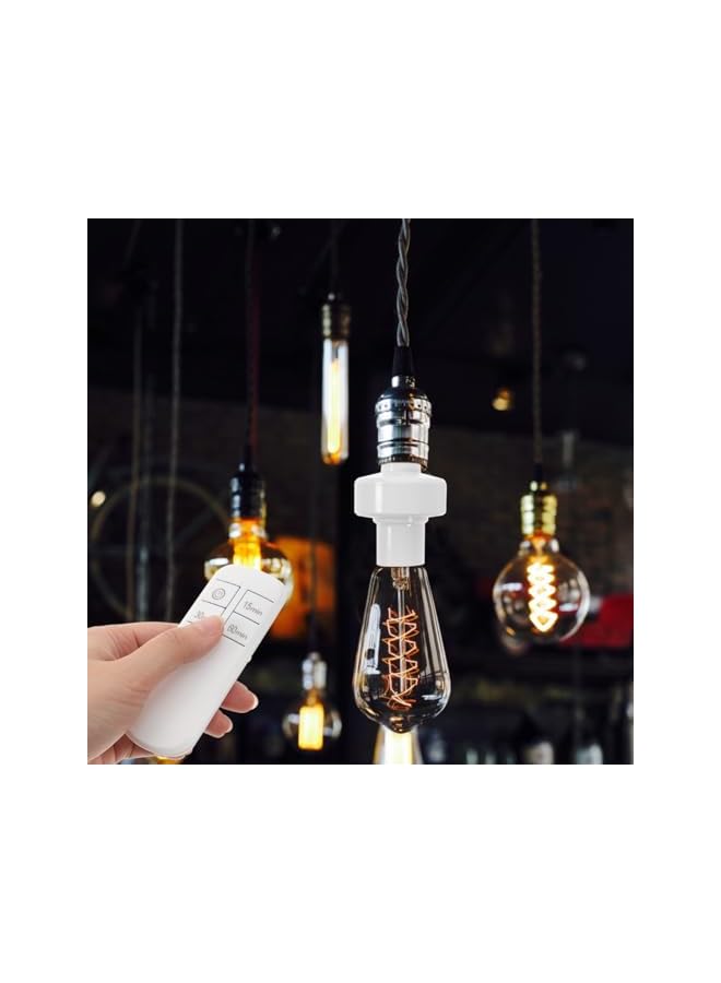 The Bros 3 قطع قاعدة مصباح E27 مع تحكم عن بعد لمبات ذكية - Image 3