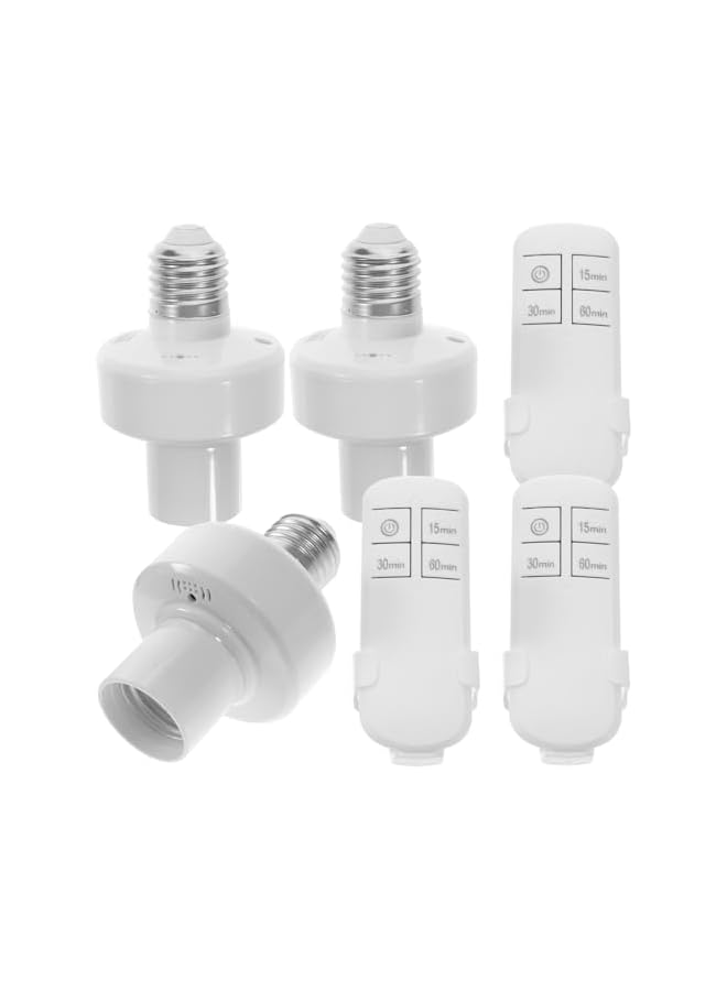 The Bros 3 قطع قاعدة مصباح E27 مع تحكم عن بعد لمبات ذكية - Image 2