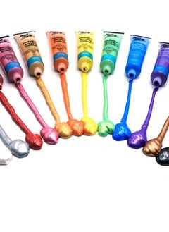 Mont Marte Mont Marte Premium Metallic Acrylic Paint Set, 24 x 1.02oz (36ml) Tubes, 24 Colors, Suitable for Most Surfaces Including Canvas, Card, Paper and Wood  - Image 5
