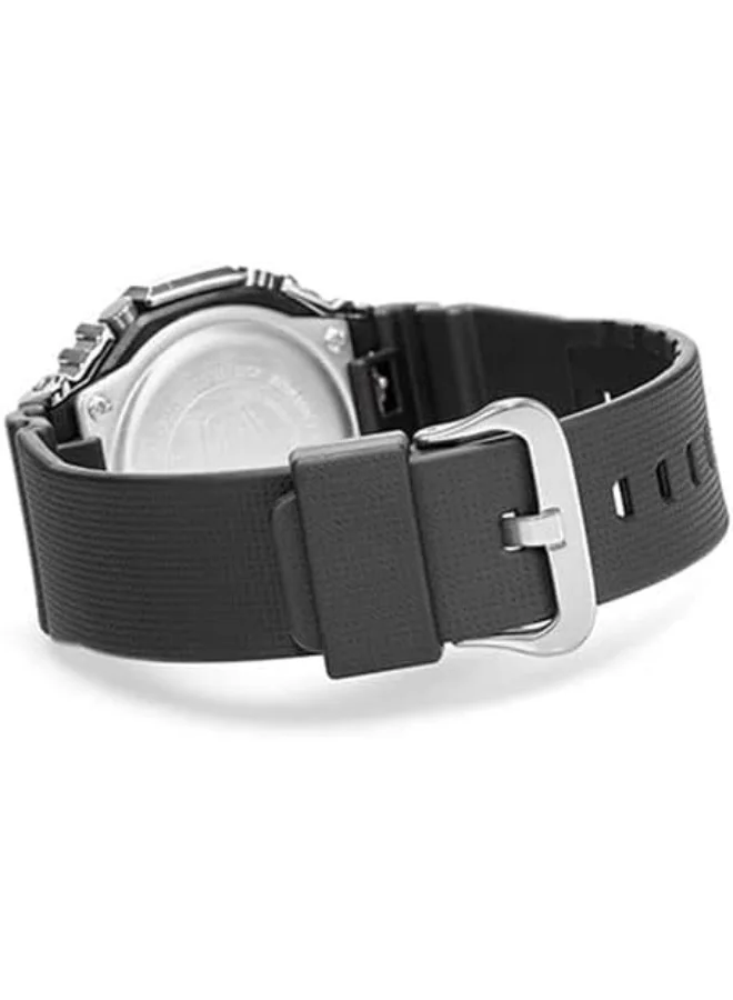 CASIO Casio G-Shock Watch - GM-2100-1ADR Silver Dial, Black Band