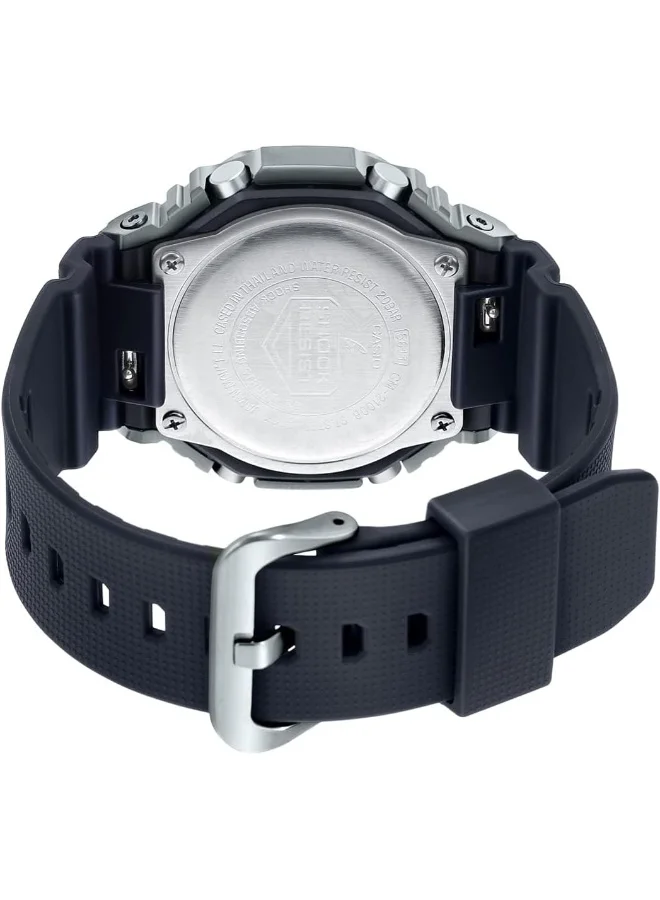 CASIO Casio G-Shock Watch - GM-2100-1ADR Silver Dial, Black Band