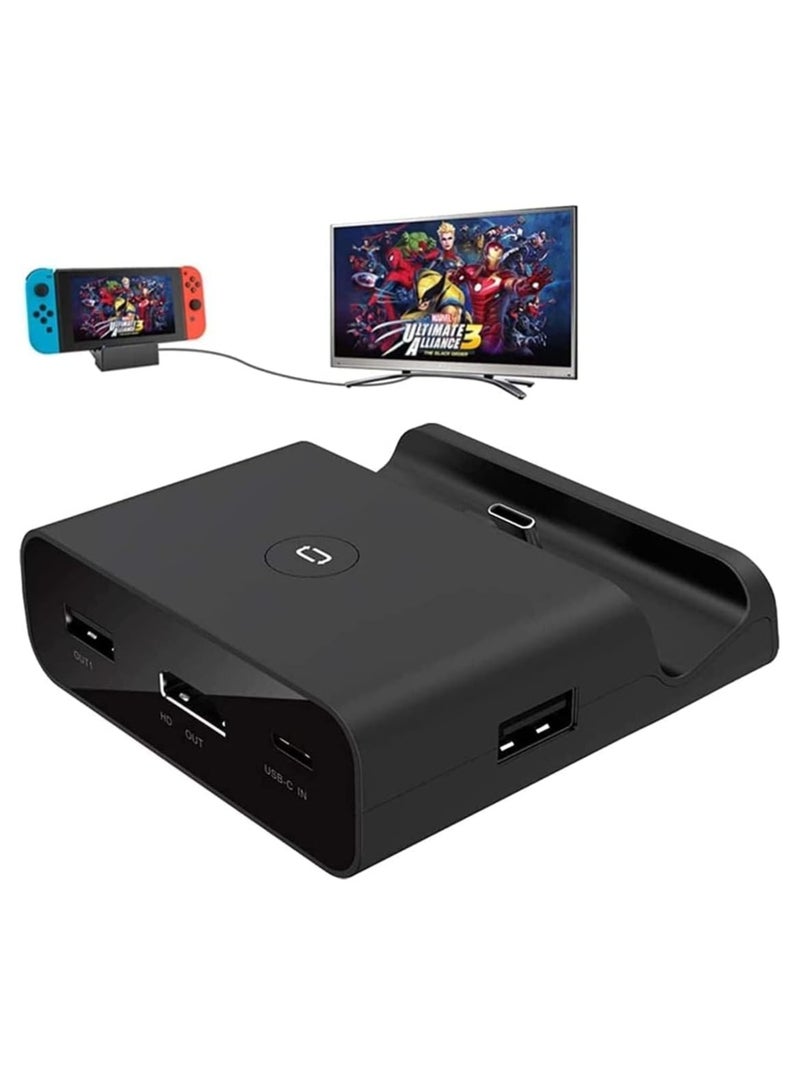 Docking Station for Nintendo Switch, Charging Dock 4K HDMI TV Adapter Charger Set Good Replacement Compatible with Nintendo Switch Dock - Image 1