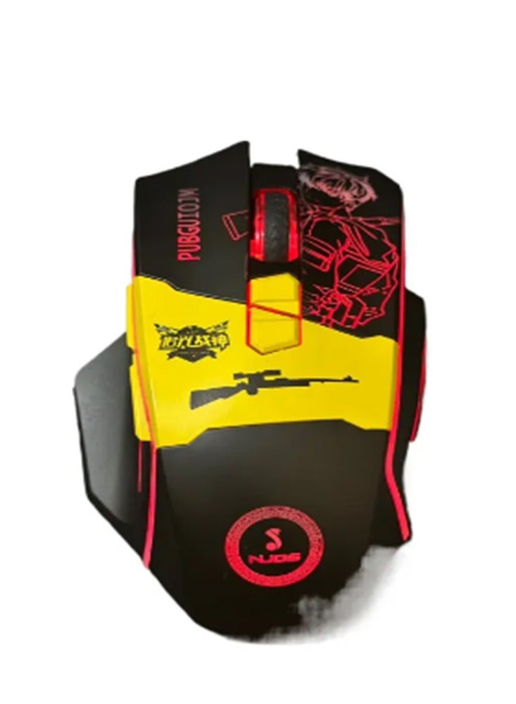 NUOS Gaming Mouse,RGB Wired USB, 8 Buttons Gaming Mouse - for PC and Laptops with 3 Side Buttons with Stylish and Ergonomic Design - Image 5