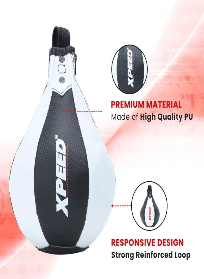 Xpeed Speed Ball || Boxing Speed Bag || PU Hanging Punching Ball || Heavy Duty Latex Bladder for Bounce | Air-Filled Speed Ball for Kickboxing | Boxing | Muay Thai & MMA (Pack of 1) - Image 3