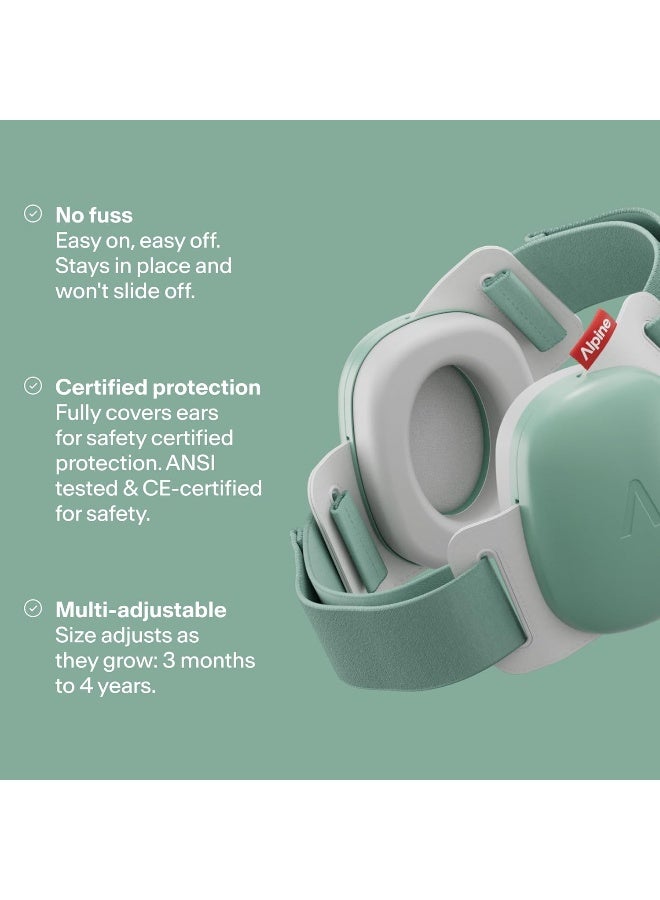 Alpine Muffy Baby 24dB New and Improved Earmuffs for Babies and Toddlers - Image 3