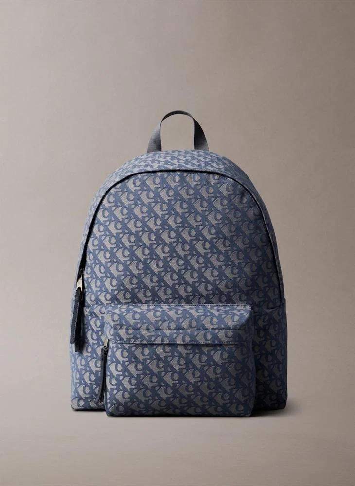 Calvin Klein Jeans Logo Detailed Top Handle Zip Over Backpack