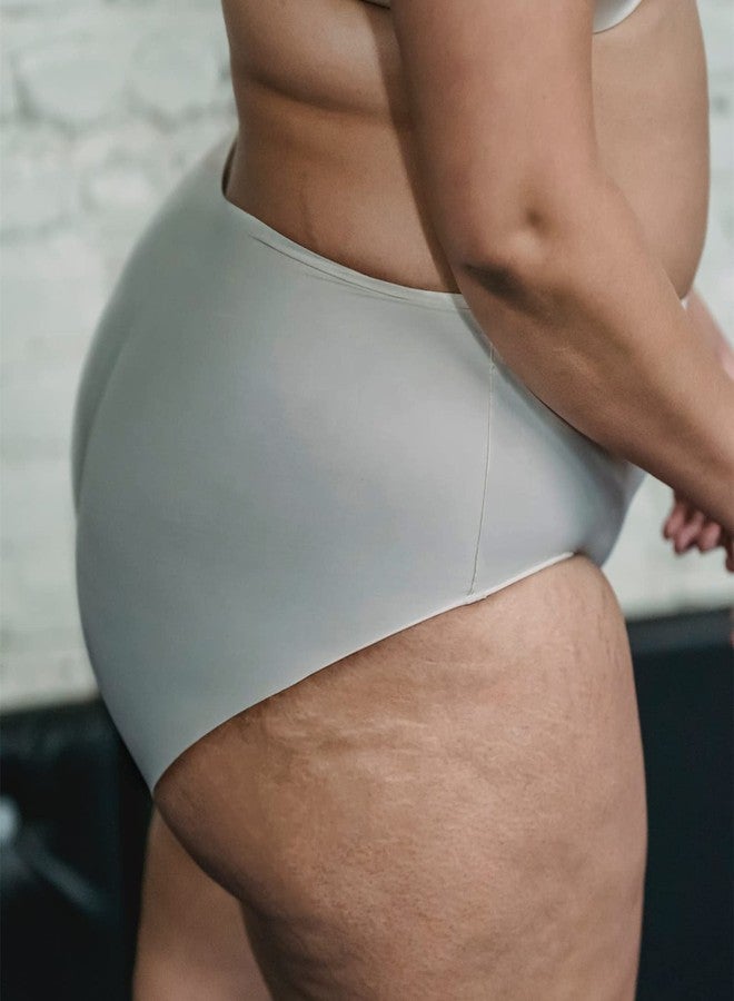 AQX Adult Leakproof Underwear for Incontinence, Washable Low Noise Reusable Adult Diaper Cover, Grey Plastic Pants Cover Unisex 2Pcs (XL, Grey) - Image 2