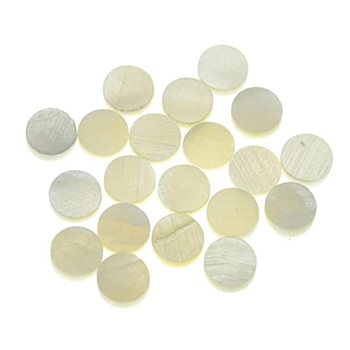 KAISH 20pcs 5x2mm Guitar Natural Mother of Pearl Inlay Fingerboard Fret Dots - Image 1