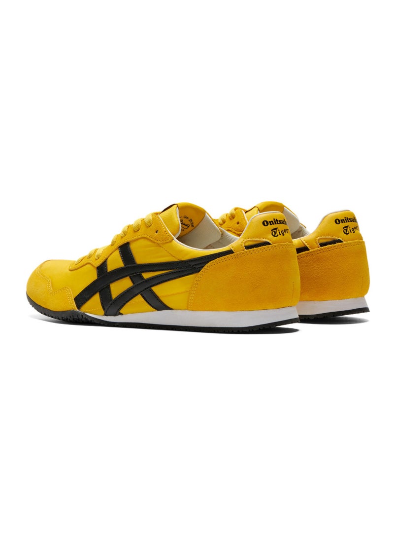 Onitsuka Tiger SERRANO Men and Women Casual Athlesiure Shoes Yellow/Black - Image 2