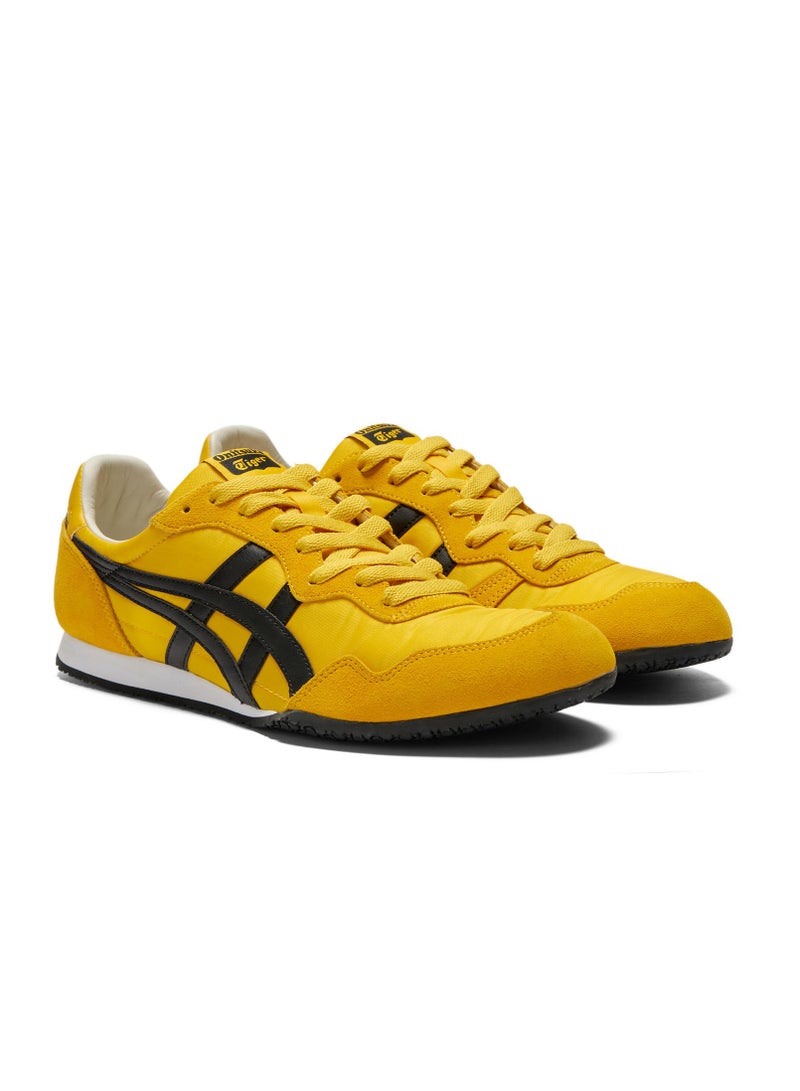 Onitsuka Tiger SERRANO Men and Women Casual Athlesiure Shoes Yellow/Black - Image 3