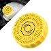 SWQS 1PC Brake Fluid Cap Replacement OEM 4683656AB 5014518AA for Jeep Wrangler 20012017 Dodge Journey 20092020 Ram 1500 2500 3500 Yellow Brake Master Cylinder Reservoir Cap - Image 2
