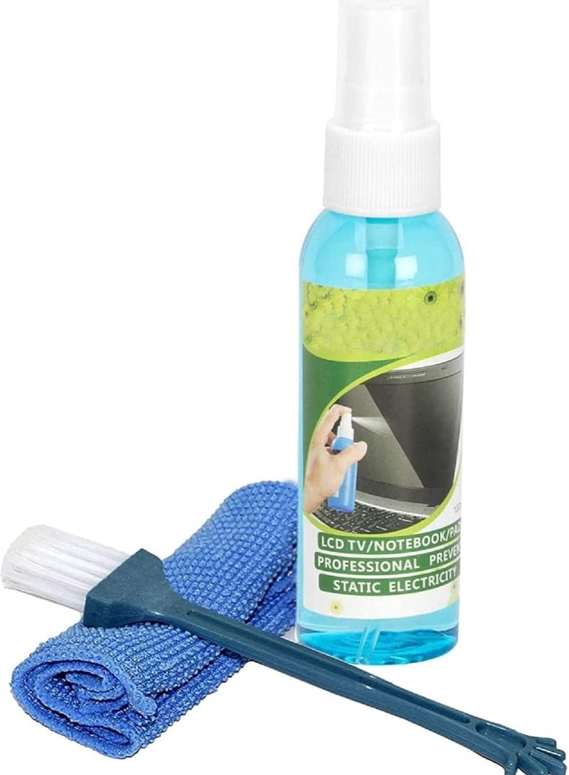 3 in 1 Effective Cleaning Kit for PC, Laptop, LCD TV, Monitor, Camera, Smartphone and Lens  - Image 1