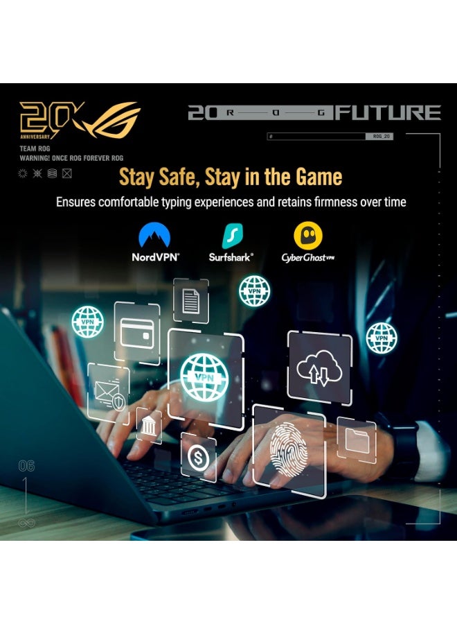 راوتر الألعاب ASUS GT-BE98 (إصدار الذكرى السنوية العشرين) بتقنية WiFi 7 و4 نطاقات ترددية ودعم AiMesh - سرعة 25 جيجابت في الثانية، عرض نطاق 320 ميجاهرتز، تقنية 4K-QAM، منفذي 10G، أربعة منافذ 2.5G، حماية AiProtection، دعم VPN، واتصال شبكات الجوال 4G LTE/5G - اللون الأسود والذهبي | WiFi 7 رباعي النطاق - Image 5