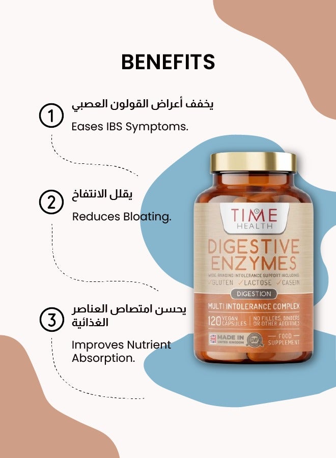 Time Health Digestive Enzymes 120 capsules - Image 3