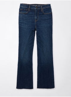 American Eagle AE Stretch High-Waisted Kick Bootcut Crop Jean  - Image 4