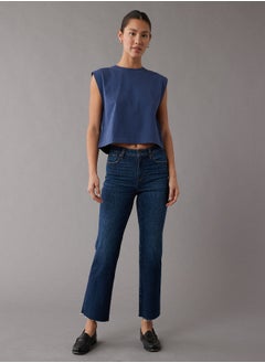 American Eagle AE Stretch High-Waisted Kick Bootcut Crop Jean  - Image 1