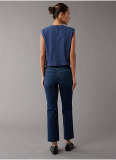 American Eagle AE Stretch High-Waisted Kick Bootcut Crop Jean  - Image 2