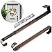 HEYHOUSE HEYHOUSE Wreath Hanger,Adjustable Length 14.9-25" Metal Door Hanger,Wreath Hanger For Front Door 20 lbs Larger  - Image 2