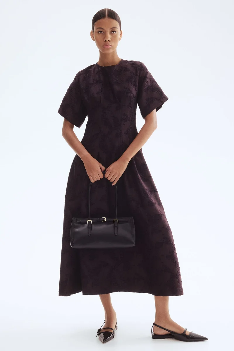 H&M Jacquard-weave dress
