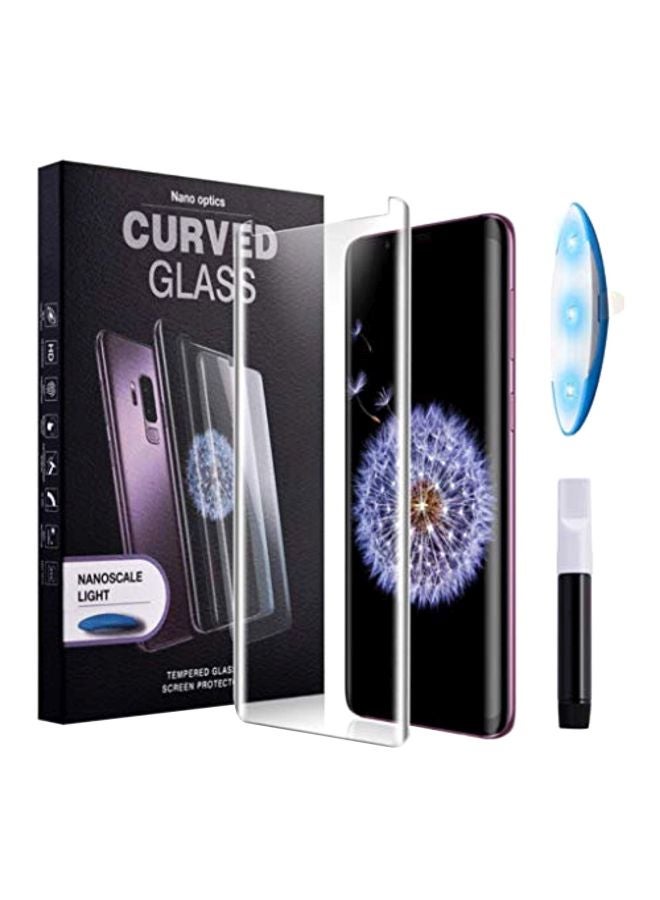 DUSALA Tempered Glass Screen Protector For Samsung Galaxy S10 Clear