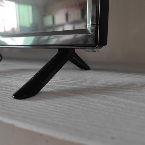 MERISHOPP®2Pcs TV Stand Legs with 4 Screw Sturdy Televisions Stand Table Top TV Legs 22.5cmx5.5cmx2cm|Consumer Electronics | TV Mounts & Brackets|2X TV Base Stand - Image 3