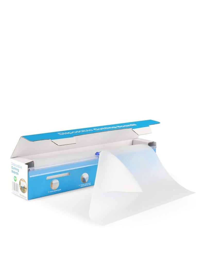 Plan A Disposable Flexible Plastic Cutting Mat – Large Roll 24x300cm – Non Slip, Ideal for Kitchen, Camping, BBQ, RV Travel – Healthy and Practical Cutting Boards for Food, Meat and Fruits - Image 1