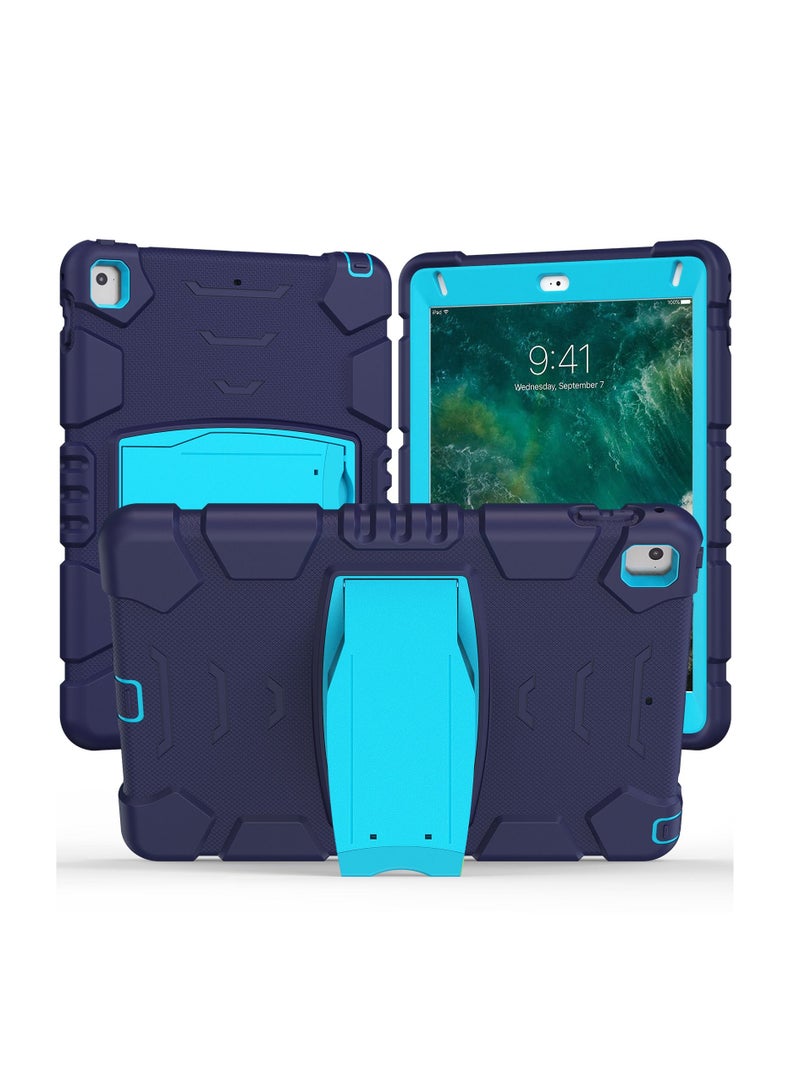 GULFLINK Gulflink Back Cover Protect Case for Apple iPad 2018/2017/Pro/Air2 9.7inch navyblue and blue - Image 1