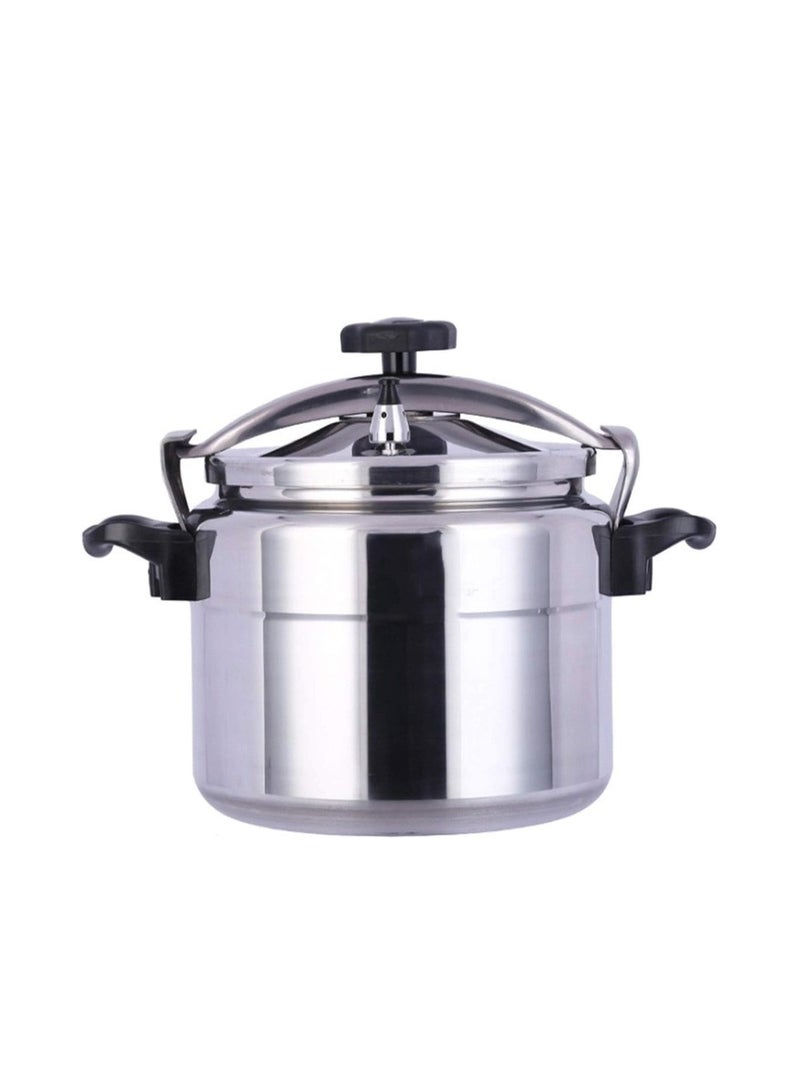 GOLD ONE Aluminum Pressure Cooker 20 Liter w/Ultra Safe Clamp Bar Locking System, 2 Valves for Stable High Pressure - Image 1