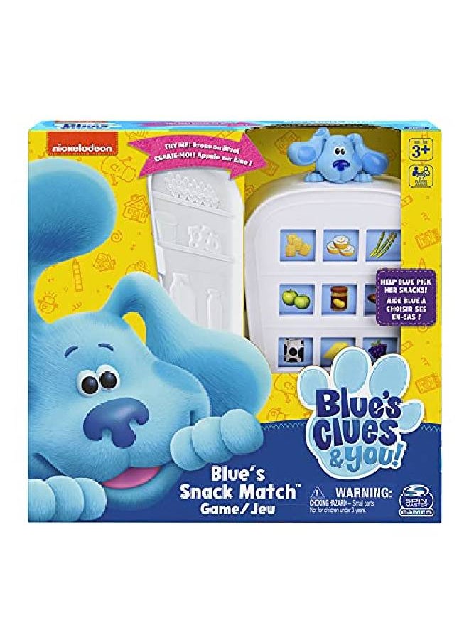 SPIN MASTER - Nickelodeon Blue'S Clues Snack Match Game Matching Board Game For Families And Kids Ages 3 And Up - Image 1