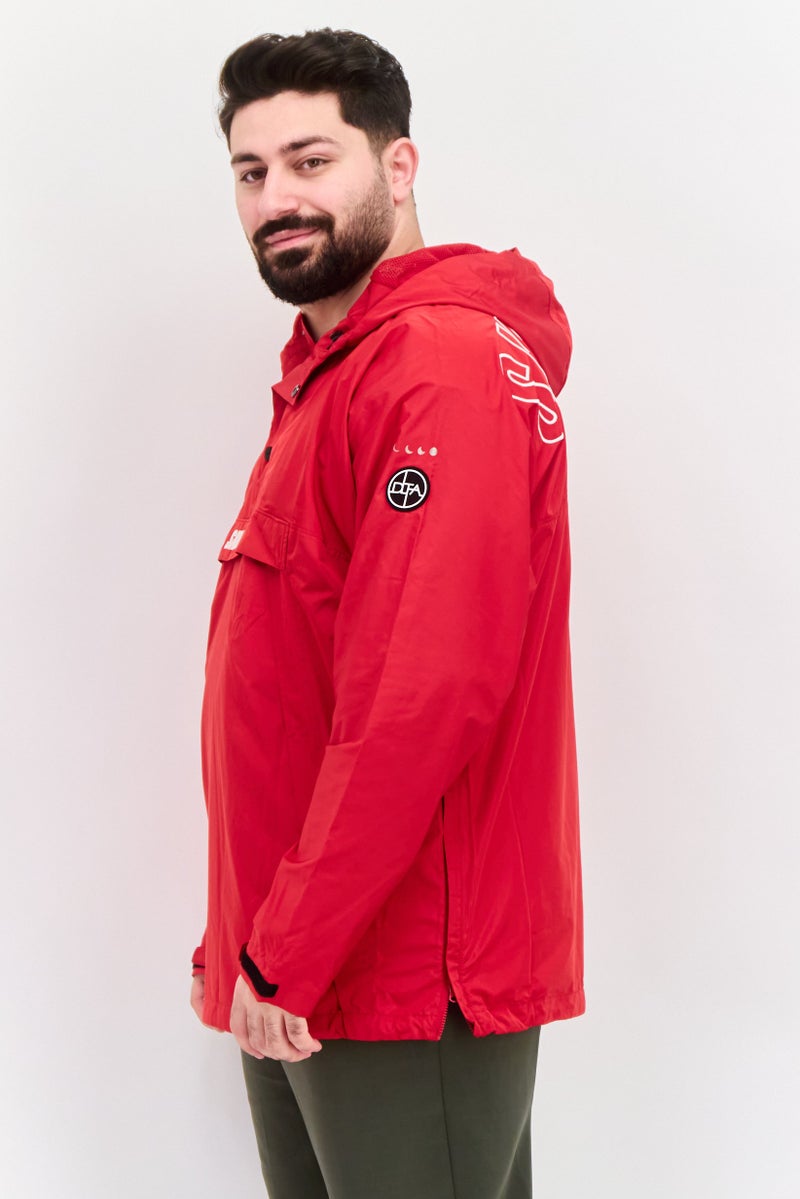 SKECHERS Men Sportswear Fit Long Sleeve Training Jacket, Red - Image 2