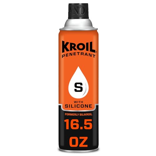 Kroil Penetrating Oil with Silicone (Aerosol Spray-16.5oz Can-Single) | Penetrant for Rusted Bolts, Metal | Lubricant for Hinges, Chains, Moving Parts (SK162) - Image 1