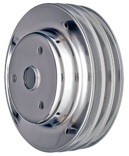 Trans-Dapt Performance Trans-Dapt 9608 Chrome Crankshaft Pulley - Image 4