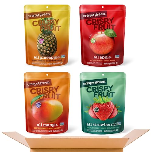 Crispy Green Crispy Fruit Favorite Flavors Freeze Dried Fruit Variety Pack (16 count) 243g - Image 1